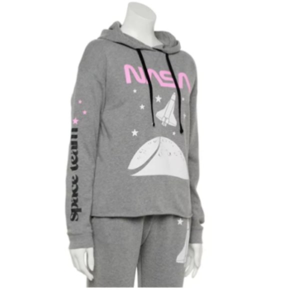 Juniors' NASA Cozy Hoodie - Picture 2 of 3